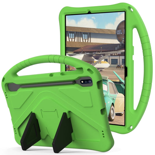 For Huawei MatePad Pro 12.6 2021 EVA Flat Anti Falling Protective Case Shell with Holder(Green) - Huawei by buy2fix | Online Shopping UK | buy2fix