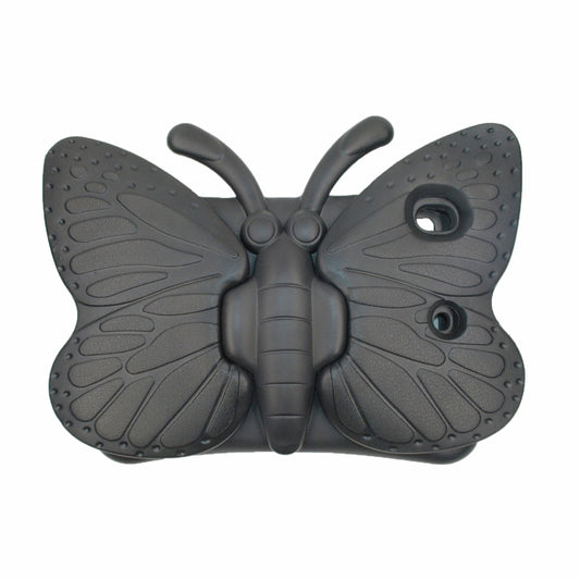 For iPad 10.2 2021 Butterfly Bracket Style EVA Children Falling Proof Cover Protective Case(Black) - iPad 10.2 Cases by buy2fix | Online Shopping UK | buy2fix