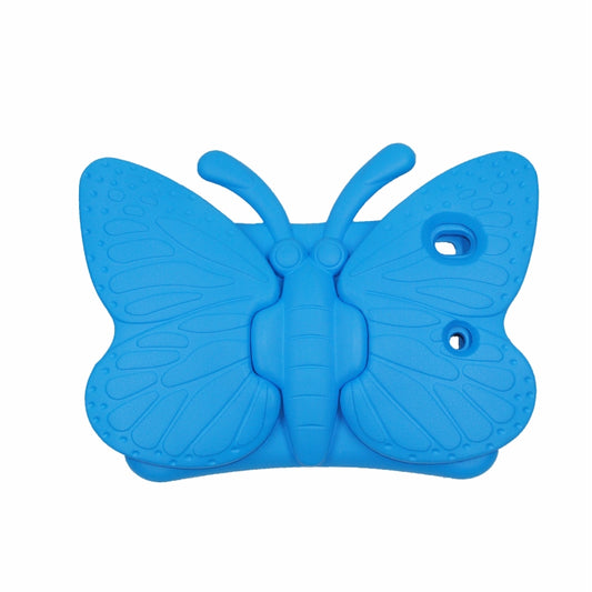 For iPad 10.2 2021 Butterfly Bracket Style EVA Children Falling Proof Cover Protective Case(Blue) - iPad 10.2 Cases by buy2fix | Online Shopping UK | buy2fix