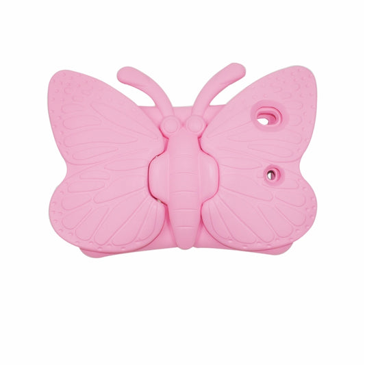 For iPad 10.2 2021 Butterfly Bracket Style EVA Children Falling Proof Cover Protective Case(Pink) - iPad 10.2 Cases by buy2fix | Online Shopping UK | buy2fix