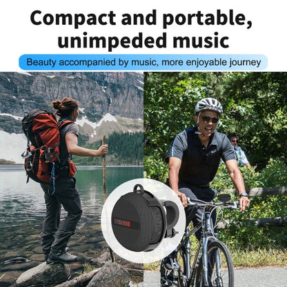 BT368 LED Digital Display Outdoor Portable IPX65 Waterproof Bluetooth Speaker(Black) - Waterproof Speaker by buy2fix | Online Shopping UK | buy2fix