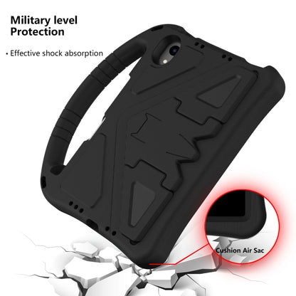 For iPad mini 6 / mini 2024 EVA Shockproof Tablet Case with Holder(Black) - iPad mini 6 Cases by buy2fix | Online Shopping UK | buy2fix