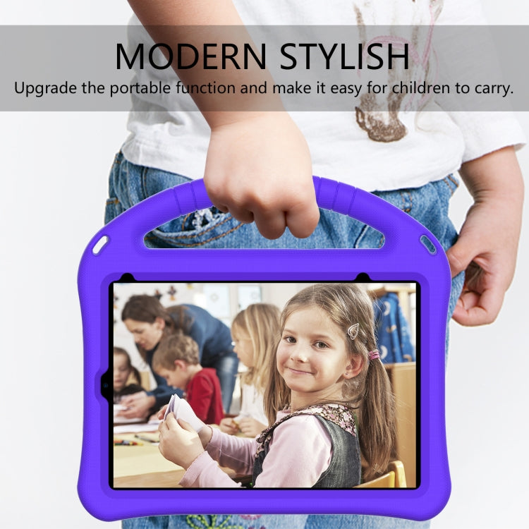 For iPad mini 6 / mini 2024 EVA Shockproof Tablet Case with Holder(Purple) - iPad mini 6 Cases by buy2fix | Online Shopping UK | buy2fix
