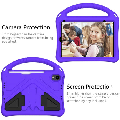 For iPad mini 6 / mini 2024 EVA Shockproof Tablet Case with Holder(Purple) - iPad mini 6 Cases by buy2fix | Online Shopping UK | buy2fix