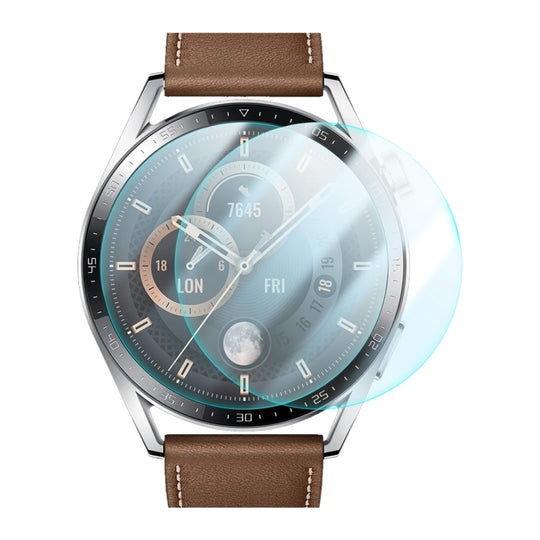 2 PCS For Huawei Watch GT 3 46mm ENKAY Hat-Prince Crystal Screen Protector Anti-scratch Watch Film