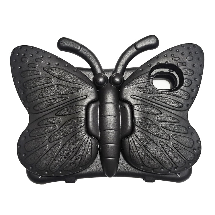 For iPad mini 6 / mini 2024 Butterfly Bracket EVA Shockproof Tablet Case(Black) - iPad mini 6 Cases by buy2fix | Online Shopping UK | buy2fix