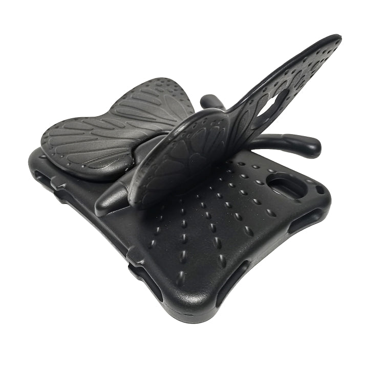 For iPad mini 6 / mini 2024 Butterfly Bracket EVA Shockproof Tablet Case(Black) - iPad mini 6 Cases by buy2fix | Online Shopping UK | buy2fix