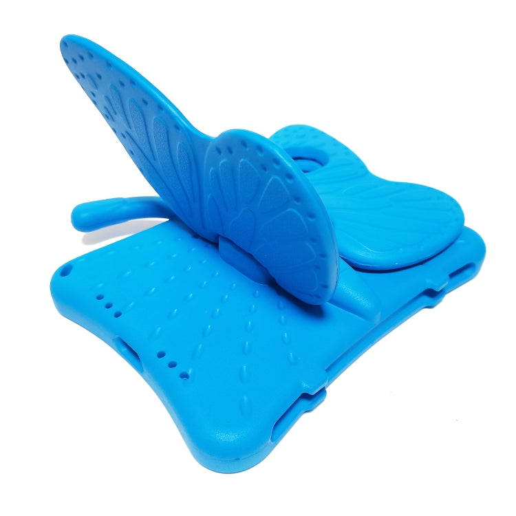 For iPad mini 6 / mini 2024 Butterfly Bracket EVA Shockproof Tablet Case(Blue) - iPad mini 6 Cases by buy2fix | Online Shopping UK | buy2fix