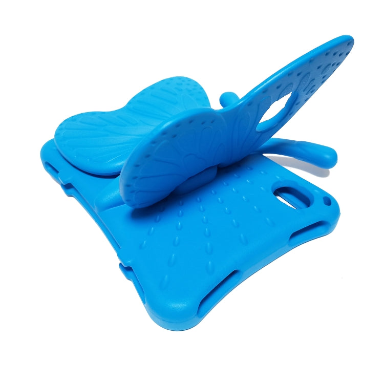For iPad mini 6 / mini 2024 Butterfly Bracket EVA Shockproof Tablet Case(Blue) - iPad mini 6 Cases by buy2fix | Online Shopping UK | buy2fix