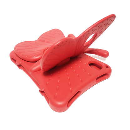 For iPad mini 6 / mini 2024 Butterfly Bracket EVA Shockproof Tablet Case(Red) - iPad mini 6 Cases by buy2fix | Online Shopping UK | buy2fix