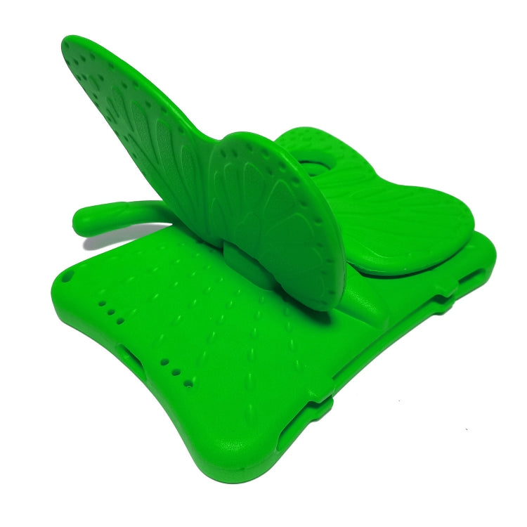 For iPad mini 6 / mini 2024 Butterfly Bracket EVA Shockproof Tablet Case(Green) - iPad mini 6 Cases by buy2fix | Online Shopping UK | buy2fix