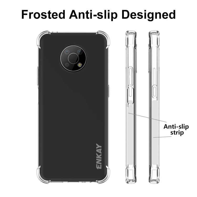 ENKAY For Nokia G300 5G Transparent TPU Shockproof Case - Nokia Cases by ENKAY | Online Shopping UK | buy2fix