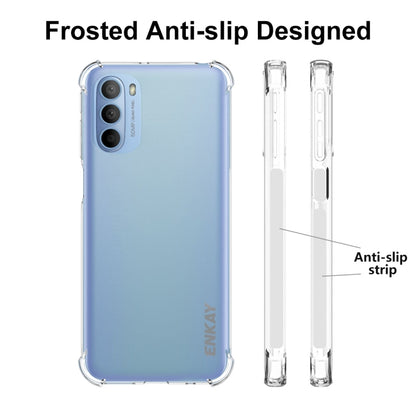 For Motorola Moto G31 4G / G41 4G ENKAY Transparent TPU Shockproof Case - Motorola Cases by ENKAY | Online Shopping UK | buy2fix