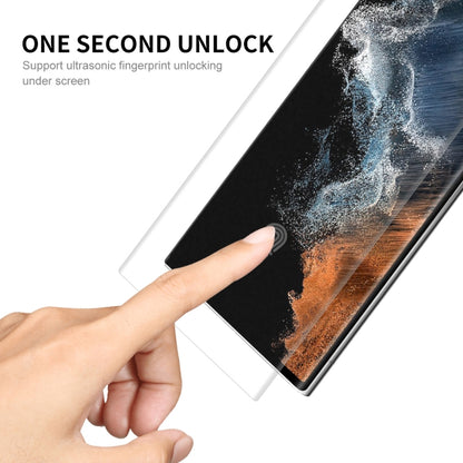 For Samsung Galaxy S22 Ultra 5G / S23 Ultra 5G ENKAY 3D Curved PET Hot Bending Film by ENKAY