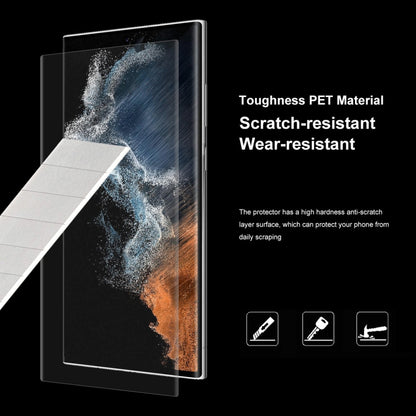 For Samsung Galaxy S22 Ultra 5G / S23 Ultra 5G ENKAY 3D Curved PET Hot Bending Film by ENKAY