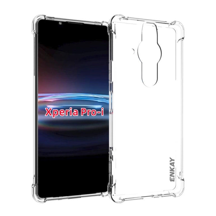 For Sony Xperia Pro-I ENKAY Transparent TPU Shockproof Case by ENKAY