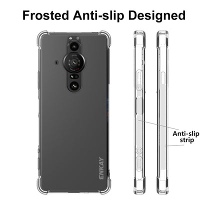 For Sony Xperia Pro-I ENKAY Transparent TPU Shockproof Case by ENKAY