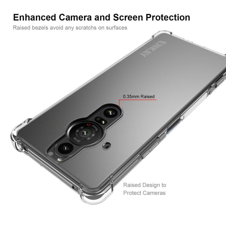 For Sony Xperia Pro-I ENKAY Transparent TPU Shockproof Case by ENKAY