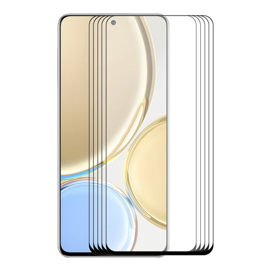 5 PCS For Honor X30 ENKAY ENKAY 0.26mm 9H Tempered Glass Full Film