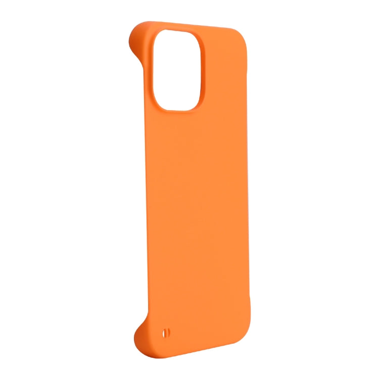 For iPhone 12 / 12 Pro ENKAY Matte Frameless Hard PC Case(Orange) by ENKAY