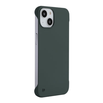 For iPhone 13 mini ENKAY Matte Frameless PC Phone Case (Dark Green) by ENKAY