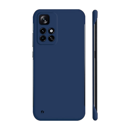 For Xiaomi Redmi Note 11 5G / Note 11T 5G Global / Note 11S 5G / Poco M4 Pro 5G Global  ENKAY Matte Frameless Hard PC Phone Case(Dark Blue)