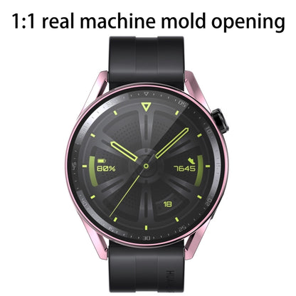 For Huawei GT3 46mm Electroplated Shockproof TPU Soft Case(Transparent) by buy2fix