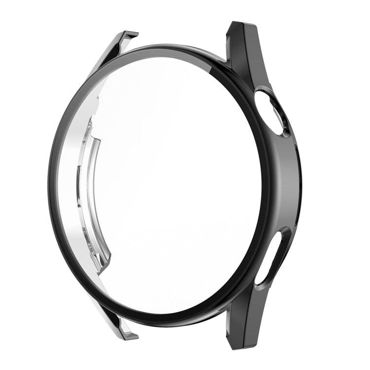 For Huawei Watch GT 3 42mm ENKAY PC Frame + Tempered Glass Protector Composite Case(Black) by ENKAY
