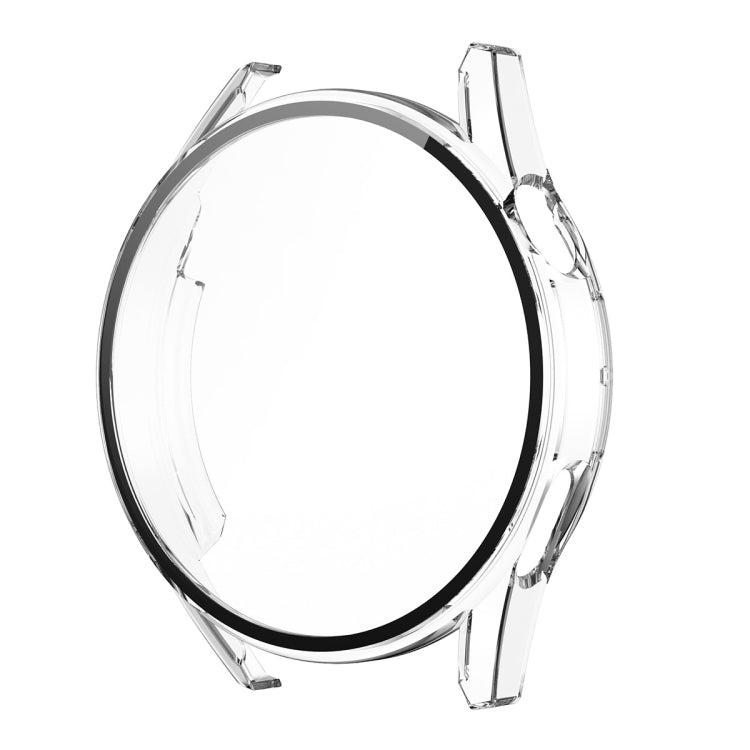 For Huawei Watch GT 3 46mm ENKAY PC Frame + Tempered Glass Protector Composite Case(Transparent) by ENKAY