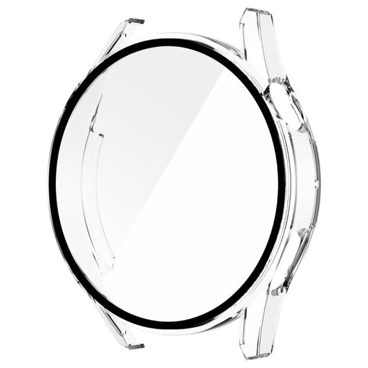 For Huawei Watch GT 3 42mm ENKAY Matte PC Frame + Tempered Glass Protector Case(Transparent) by ENKAY
