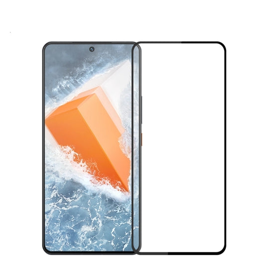For vivo iQOO 9 PINWUYO 9H 2.5D Tempered Glass Full Film(Black)