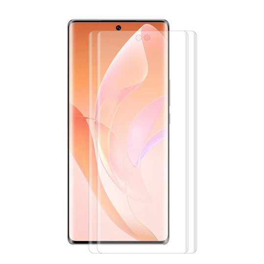 2 PCS For Honor 70 / 60 ENKAY 3D Curved Edge PET Hot Bending Soft Full Film