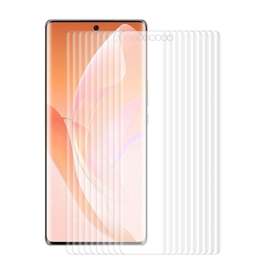 10 PCS For Honor 60 Pro ENKAY 3D Curved Edge PET Hot Bending Soft Full Film