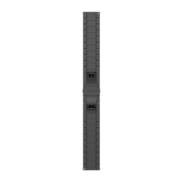 For Huawei Fit Mini One Bead Metal Steel Watch Band(Black) by buy2fix