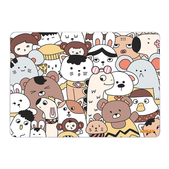 ENKAY Animal Series Pattern Laotop Protective Crystal Case For MacBook Pro 14.2 inch A2442 2021/A2779 2023/14 inch A3434 2025 (M5)(Animals No.1)