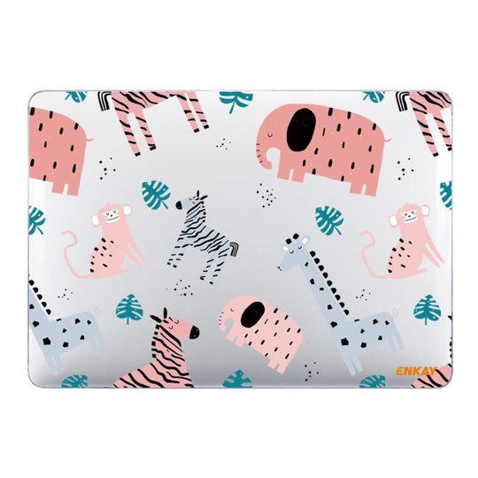 ENKAY Animal Series Pattern Laotop Protective Crystal Case For MacBook Pro 14.2 inch A2442 2021/A2779 2023/14 inch A3434 2025 (M5)(Animals No.2)