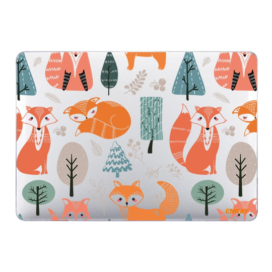 ENKAY Animal Series Pattern Laotop Protective Crystal Case For MacBook Pro 15.4 inch A1707 / A1990(Fox)