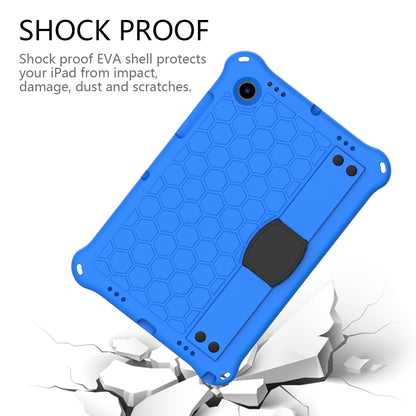 For Galaxy Tab A8 10.5 2021 X200/X205 Honeycomb EVA+PC Tablet Case with Strap(Blue+Black) - Other Galaxy Tab PC by buy2fix | Online Shopping UK | buy2fix