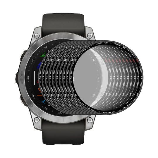 10 PCS ENKAY 3D Full Coverage Soft PC Edge + PMMA HD Screen Protector Film For Garmin Fenix 7S