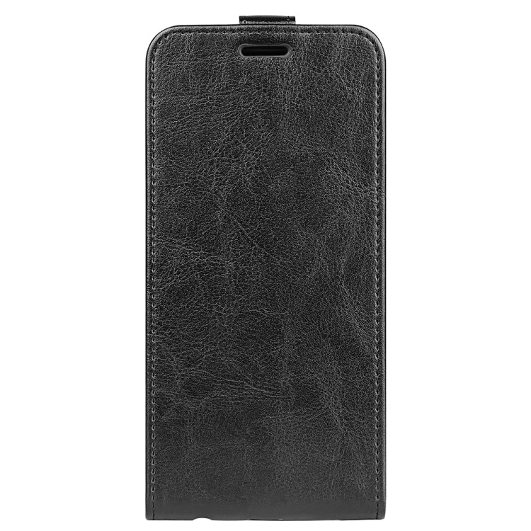 For OPPO Realme GT2 Pro 5G R64 Texture Vertical Flip Leather Phone Case(Black) - Realme Cases by buy2fix | Online Shopping UK | buy2fix