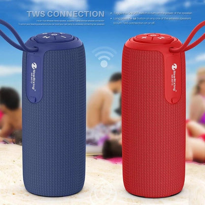 NewRixing NR8013 10W TWS Portable Wireless Stereo Speaker Support TF Card / FM(Gray) - Desktop Speaker by NewRixing | Online Shopping UK | buy2fix