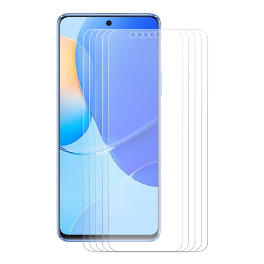 5 PCS For Huawei Nova 9 SE ENKAY 0.26mm 9H 2.5D Tempered Glass Film