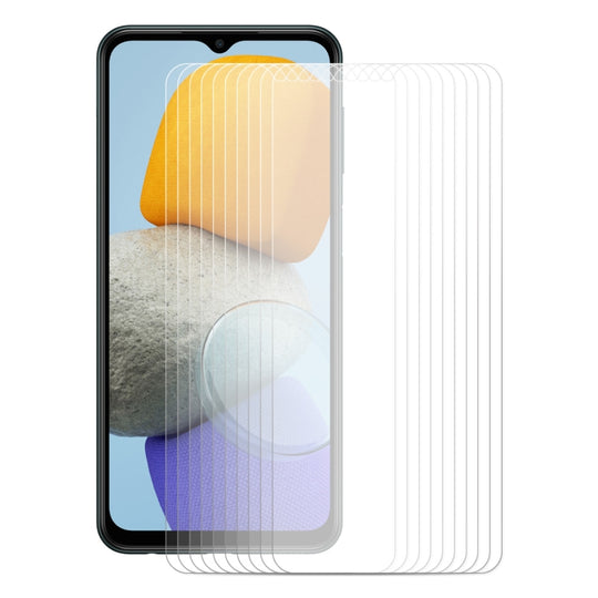 10 PCS For Samsung Galaxy M33 / M23 / F23 ENKAY 0.26mm 9H 2.5D Tempered Glass Film