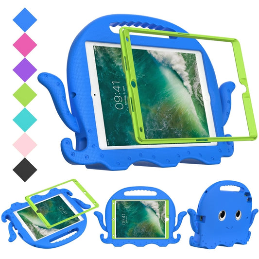 For iPad 10.2 2019 / 2020 Octopus Style EVA + PC Tablet Case with Strap(Blue) - iPad 10.2 Cases by buy2fix | Online Shopping UK | buy2fix