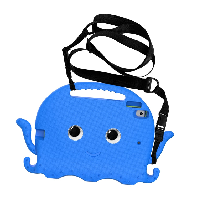 For iPad 10.2 2019 / 2020 Octopus Style EVA + PC Tablet Case with Strap(Blue) - iPad 10.2 Cases by buy2fix | Online Shopping UK | buy2fix
