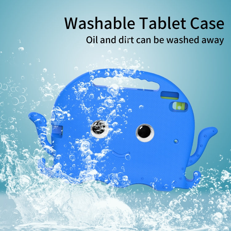 For iPad 10.2 2019 / 2020 Octopus Style EVA + PC Tablet Case with Strap(Blue) - iPad 10.2 Cases by buy2fix | Online Shopping UK | buy2fix