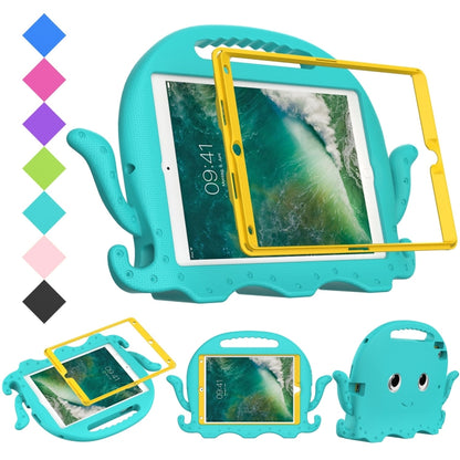 For iPad Air 3 10.5 2019 / Pro 10.5 Octopus Style EVA + PC Tablet Case with Strap(Glacial Green) - iPad 10.2 Cases by buy2fix | Online Shopping UK | buy2fix