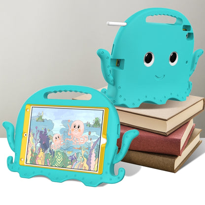 For iPad Air 3 10.5 2019 / Pro 10.5 Octopus Style EVA + PC Tablet Case with Strap(Glacial Green) - iPad 10.2 Cases by buy2fix | Online Shopping UK | buy2fix