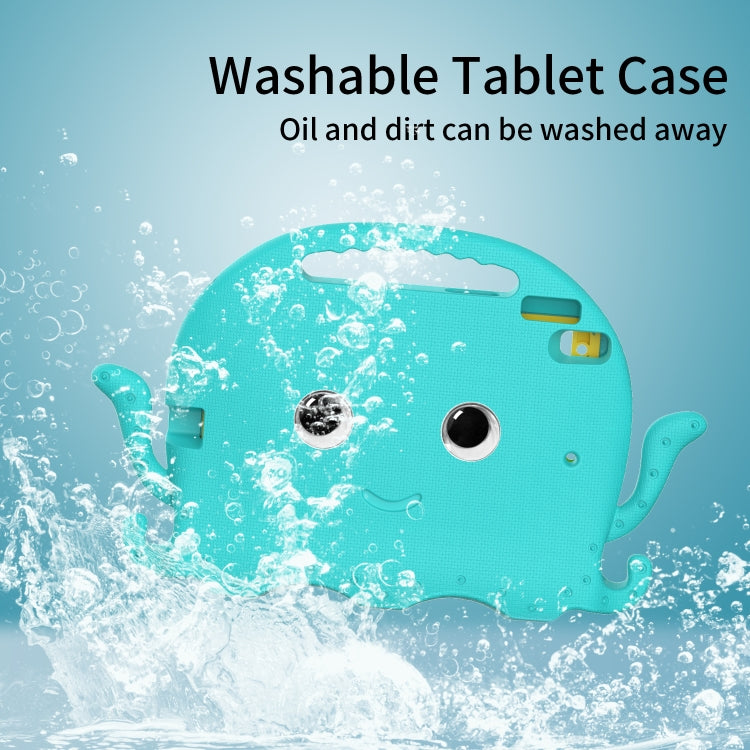 For iPad Air 3 10.5 2019 / Pro 10.5 Octopus Style EVA + PC Tablet Case with Strap(Glacial Green) - iPad 10.2 Cases by buy2fix | Online Shopping UK | buy2fix