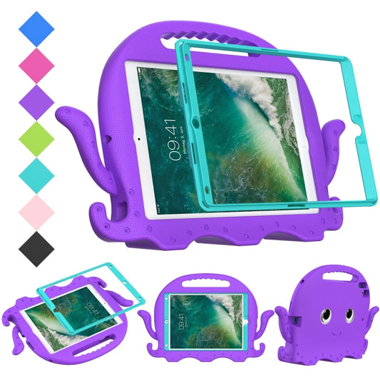 For iPad Air 3 10.5 2019 / Pro 10.5 Octopus Style EVA + PC Tablet Case with Strap(Purple) - iPad 10.2 Cases by buy2fix | Online Shopping UK | buy2fix